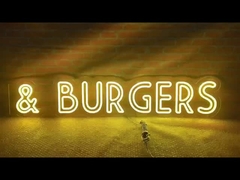 커피 또는 레스토랑 또는 바 맞춤형 LED 네온 표지실 실내 외관 장식 아크릴 DC12V